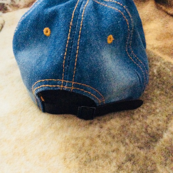 ❤️💋 pre-own Jeans Hat Surround with Beaut Pearl/Diamond for Women - Picture 4 of 6